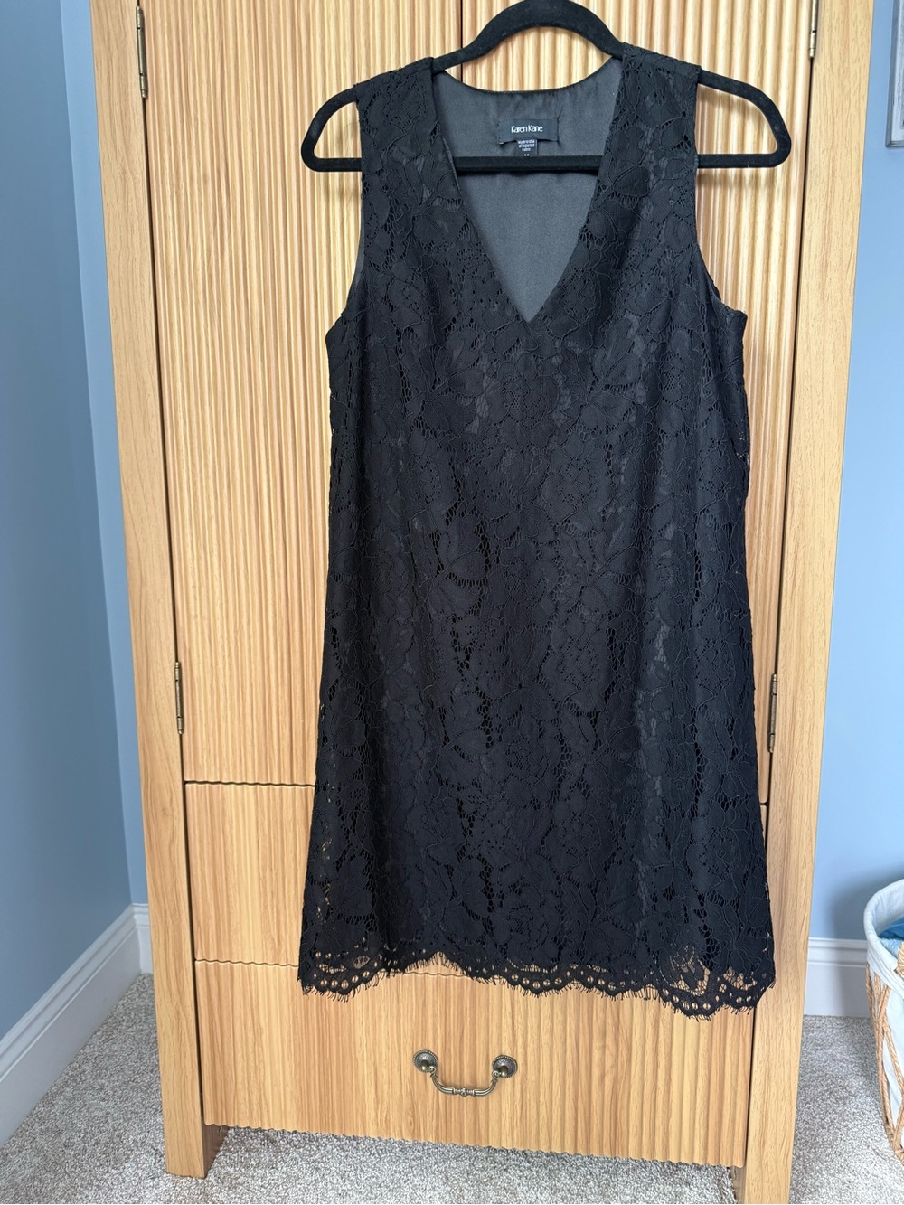 Karen Kane Dress - Black Lace Midi Dress Never Worn